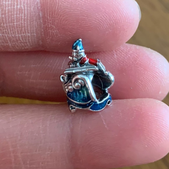 NWOT Disney Mickey Mouse Wizard Charm Sterling Silver 925 - Picture 5 of 11